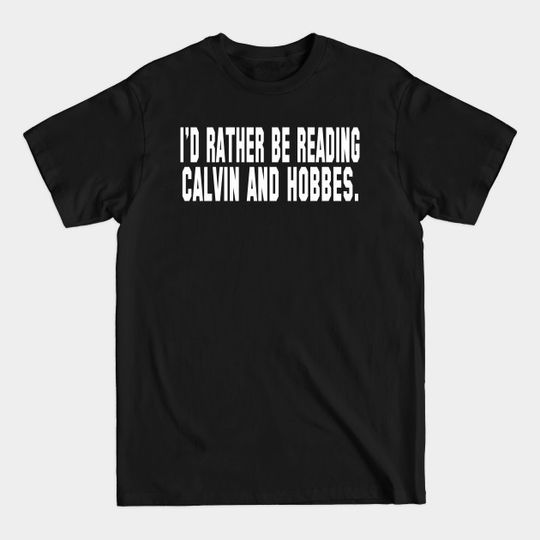 Discover Calvin and Hobbes - Cartoon - T-Shirt