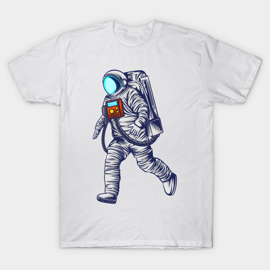 Discover Astronaut Illustration 17 - Astronaut - T-Shirt