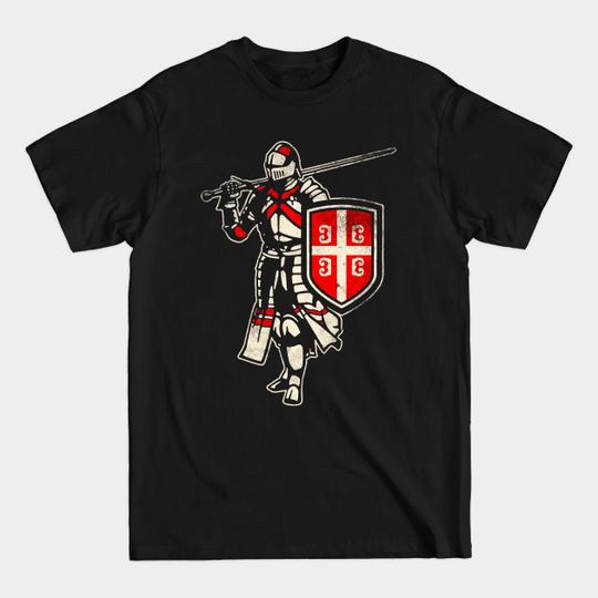 Discover Serbian Knight - Serbia - T-Shirt