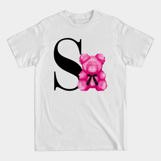 Discover Monogram Teddy Bear S - S - T-Shirt