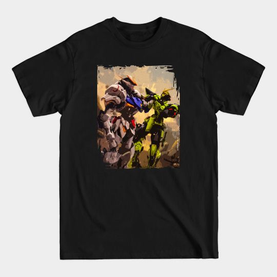 Discover Oil Paint Style Gundam Fight - Gundam - T-Shirt