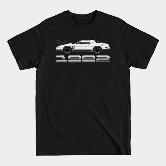 Discover 1982 white trans Am - Firebird Trans Am - T-Shirt