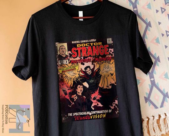 Discover Dr Strange & Scarlet Shirt, Dr Strange Shirt