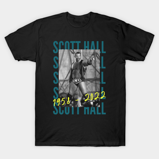 Discover SCOTT HALL - Scott Hall - T-Shirt