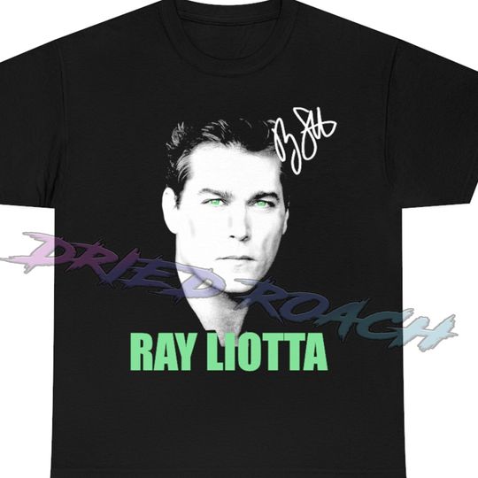 Discover RIP Ray Liotta T-Shirt -Art shirt - Green eyes  - Goodfellas Movie