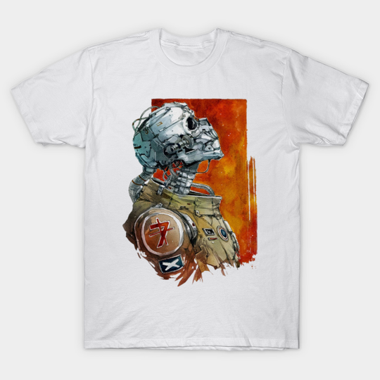 Discover astronaut skull - Astronaut Space - T-Shirt