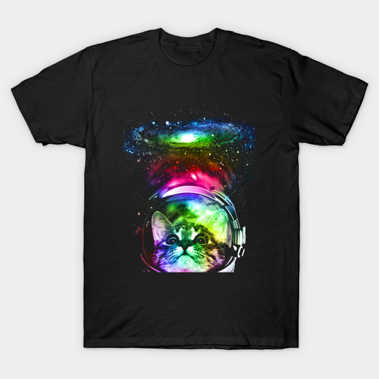 Discover Cosmos Cat - Cat - T-Shirt