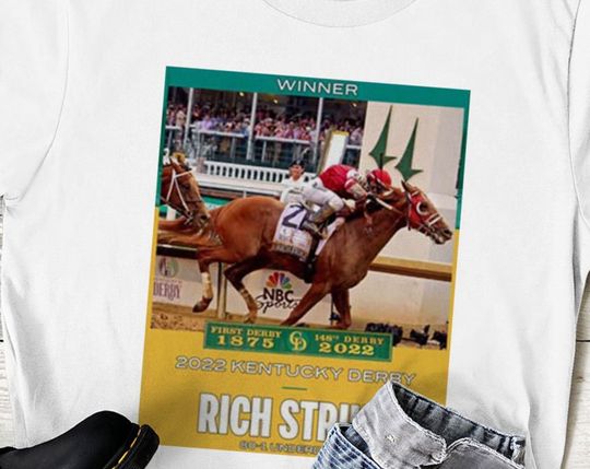 Discover Rich Strike Shirt 2022, Kentucky Winner 2022 T-Shirt, 2022 Kentucky Derby