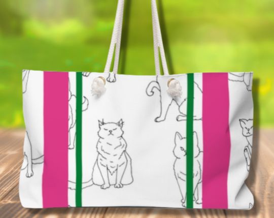 Discover Cute Cat Weekender Bag