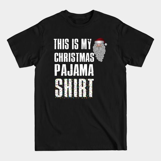 Discover Funny Christmas Pajama Graphic Tee