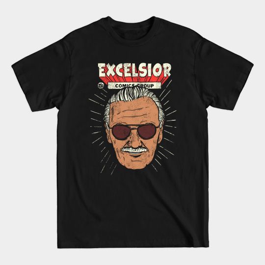 Discover Stan Lee Excelsior - Stan Lee - T-Shirt