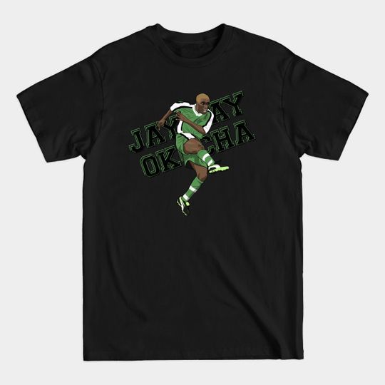 Discover Jay Jay Okocha Nigeria Football T-Shirt