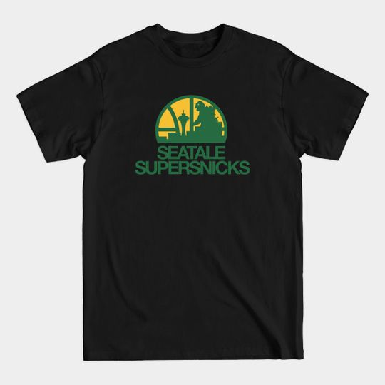 Discover Seatale Supersnicks - Seattle Supersonics - T-Shirt