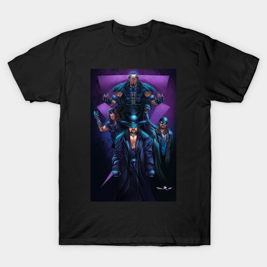Discover The Under Taker wrestling ART - Aew - T-Shirt