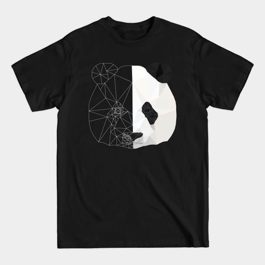 Discover Geometric Panda - Geometric Panda - T-Shirt