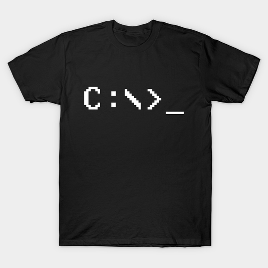 Discover DOS Prompt - Dos - T-Shirt