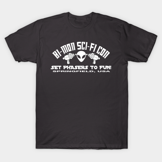 Discover BI MON SCI FI CON - Science Fiction - T-Shirt