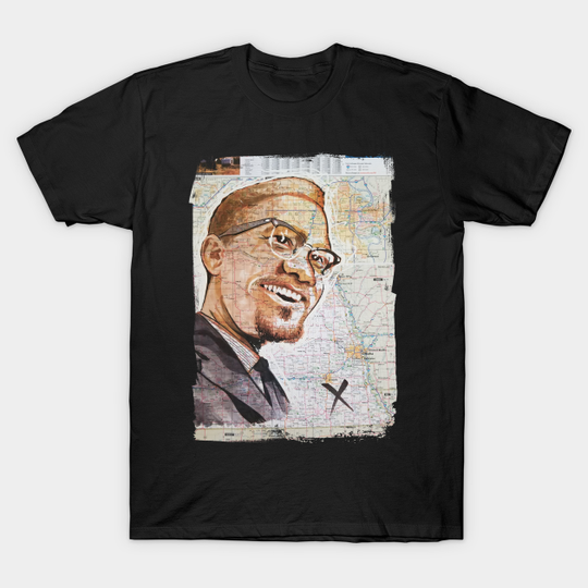 Discover Malcolm from Nebraska - Malcolm X - T-Shirt
