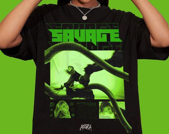 Discover AESPA SAVAGE ningning T-SHIRT