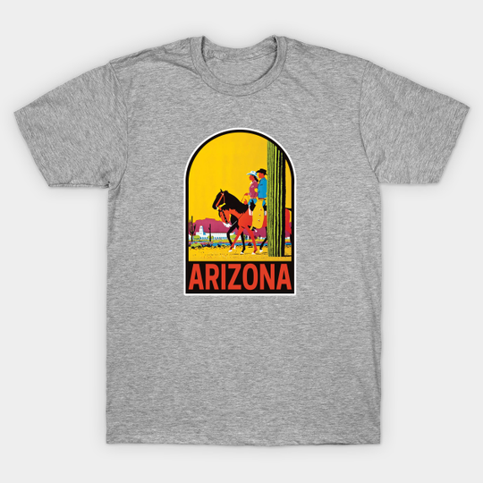Discover Vintage Arizona Travel Decal - Arizona - T-Shirt