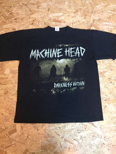 Discover Vintage Machine Head Darkness Within metal band t shirt
