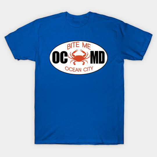 Discover Ocean City, MD Decal - Ocean City Maryland - T-Shirt