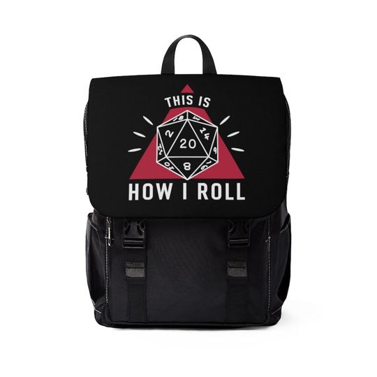 Discover This Is How I Roll Funny Dungeons and Dragons Backpack