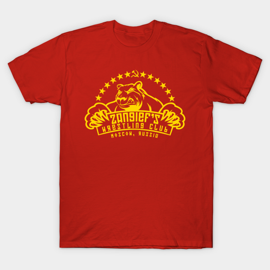 Discover Zangief's Wrestling Club - Video Games - T-Shirt