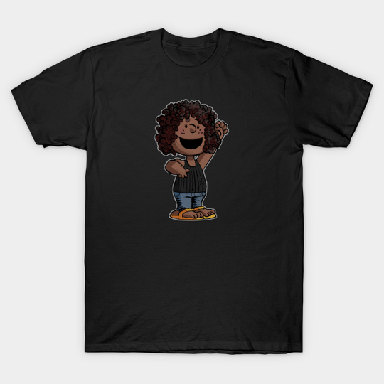 Discover You Can Do It, Chuck! - Peppermint Patty Black - T-Shirt