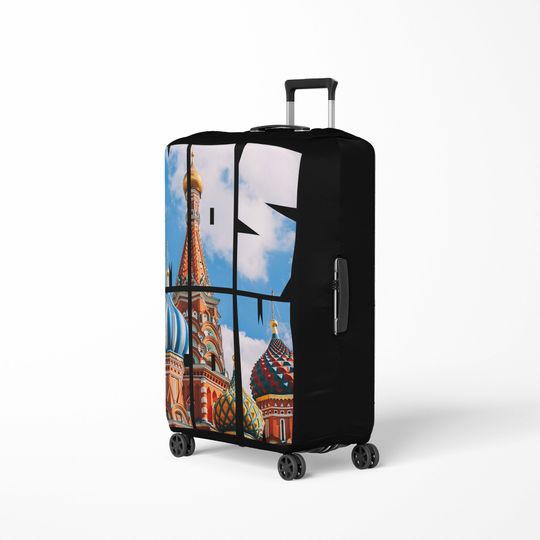 Discover Travel Luggage Cover