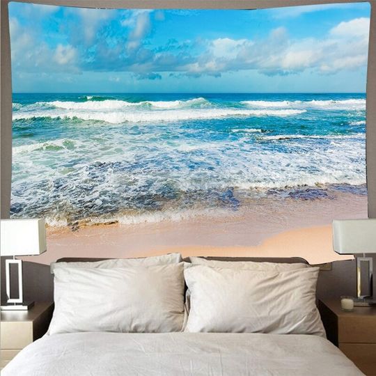 Discover Ocean Beach Coastal Wall Tapestry