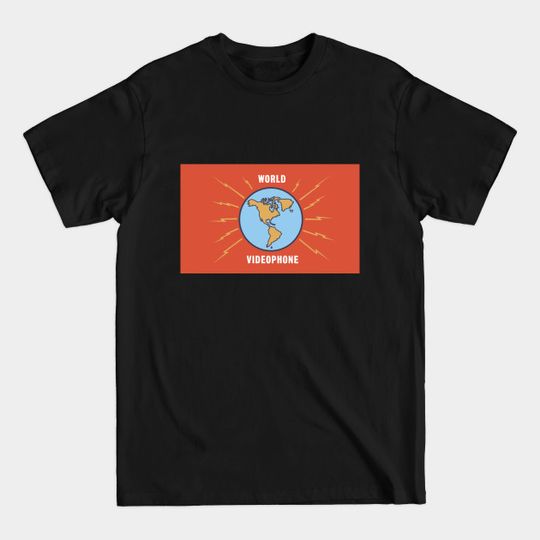 Discover 'World Videophone' logo from 'Stingray' TV series - Gerry Anderson - T-Shirt