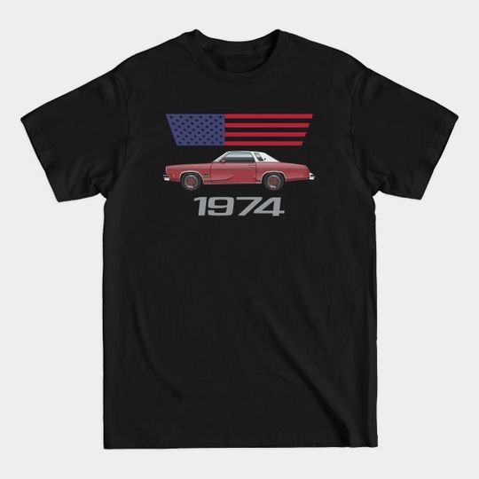Discover 1974-Cranberry - Olds Cutlass - T-Shirt
