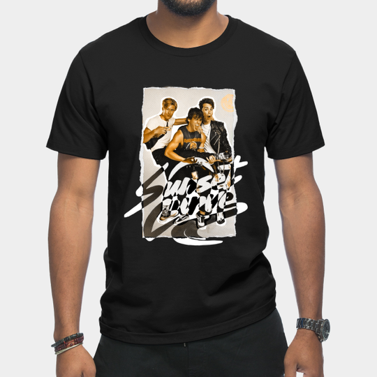 Discover Sunset Curve Band - Sunset Curve - T-Shirt