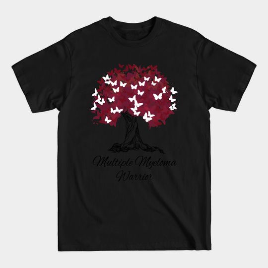 Discover Multiple Myeloma Warrior Butterfly Support - Multiple Myeloma Warrior - T-Shirt