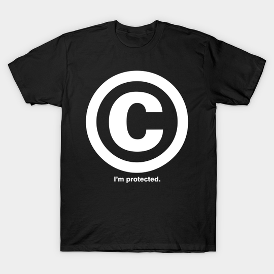 Discover Copyright Symbol - Copyright - T-Shirt