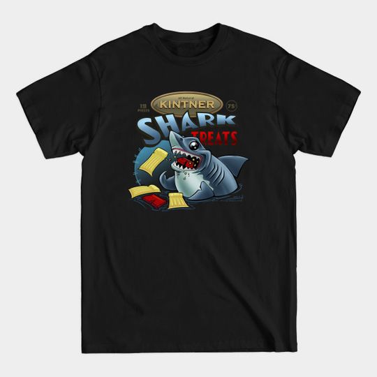 Discover Kintner Shark Treats - Beach - T-Shirt