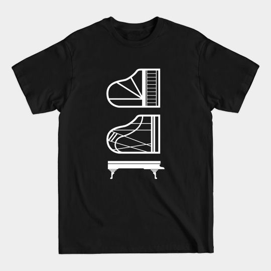 Discover Piano Schematics - Piano - T-Shirt
