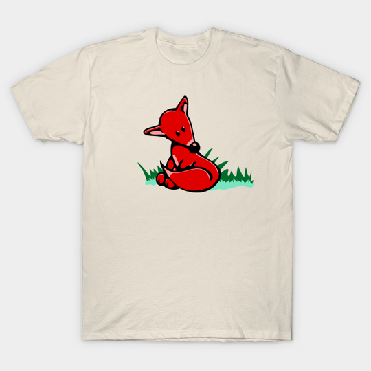 Discover Cute Fox - Fox - T-Shirt