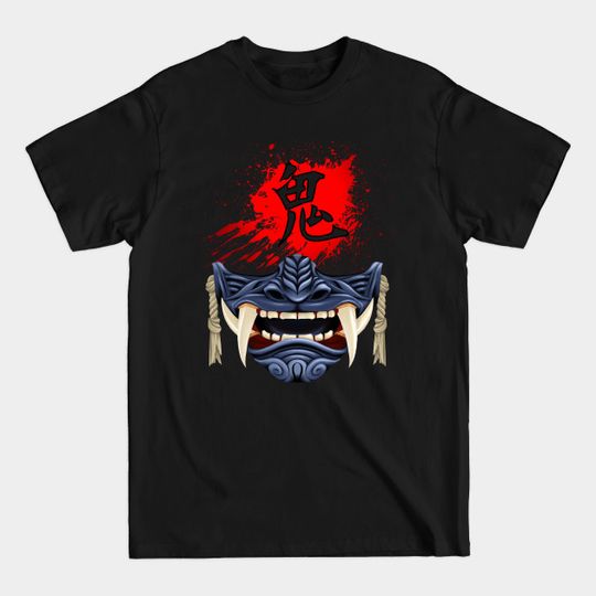 Discover Blue Oni Mask from Ghost of Tsushima T-Shirt
