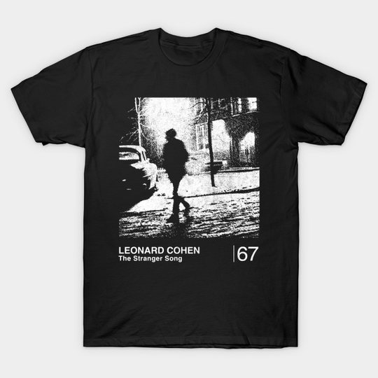 Discover Leonard Cohen / Minimalist Graphic Design Fan Artwork - Leonard Cohen - T-Shirt