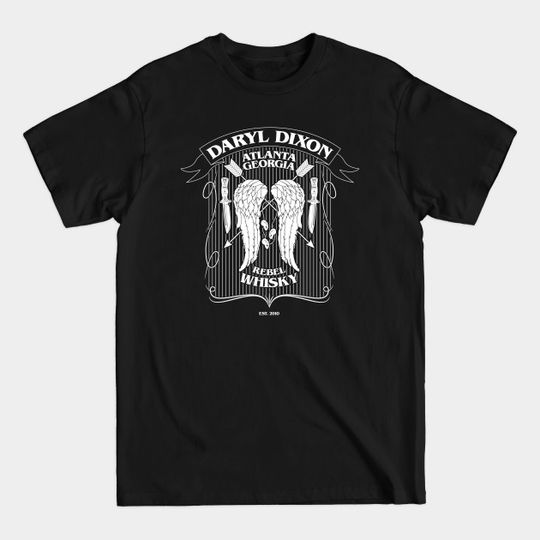 Discover Rebel Whisky - Daryl Dixon - T-Shirt