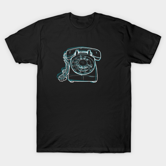 Discover Rotary Phone - Phone - T-Shirt