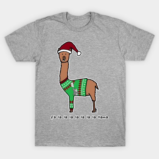 Discover fa la la la la la la la llama - Fa La La La Llama - T-Shirt