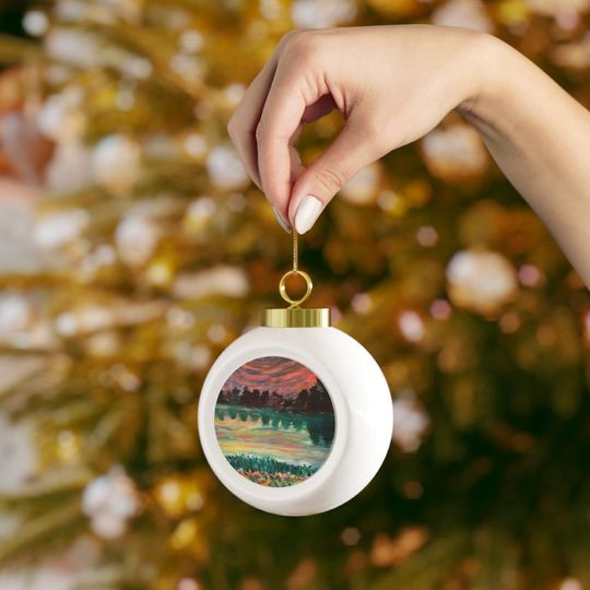 Discover Christmas Ball Ornament Sunrise Season