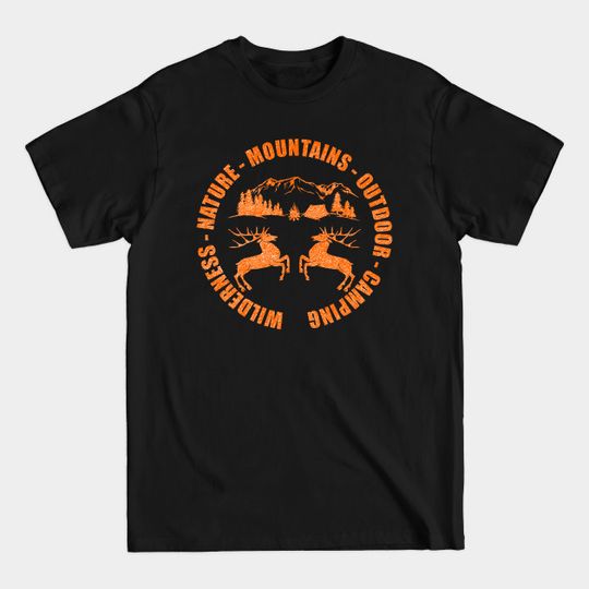 Discover Outdoor camping wilderness - Camping Hiking - T-Shirt