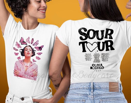 Discover Olivia Rodrigo Sour Tour 2022 Shirt , Olivia Rodrigo Shirt, Sour Tour 2022 Shirt