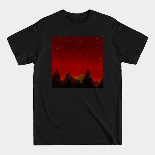 Discover Red Sky - Dawn - T-Shirt