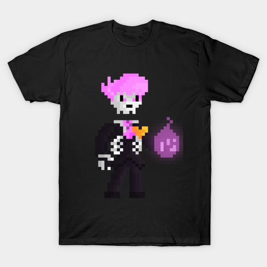 Discover Pixel Lewis ghost - Mystery Skulls - T-Shirt