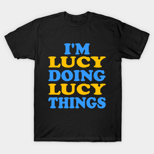 Discover Lucy's Daily Activities T-Shirt